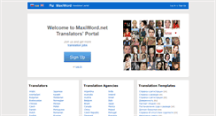 Desktop Screenshot of maxiword.net