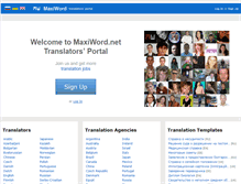 Tablet Screenshot of maxiword.net